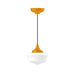 Schoolhouse 12" pendant in Bright Yellow | Montclair Light Works