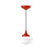 Schoolhouse 12" pendant in Vermillion | Montclair Light Works
