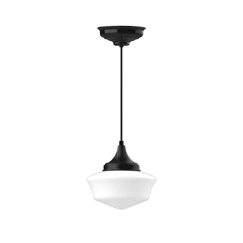 Schoolhouse 12" pendant in Black