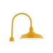 Warehouse 18" post top mount in Bright Yellow | Montclair Light Works