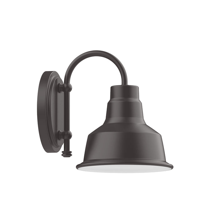 Warehouse 8" wall light in Bronze Matte | Montclair Light Works