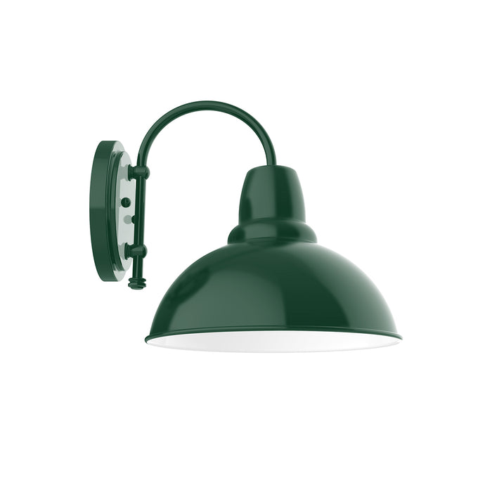 Cafe 12" wall sconce in Forest Green | Montclair Light Works