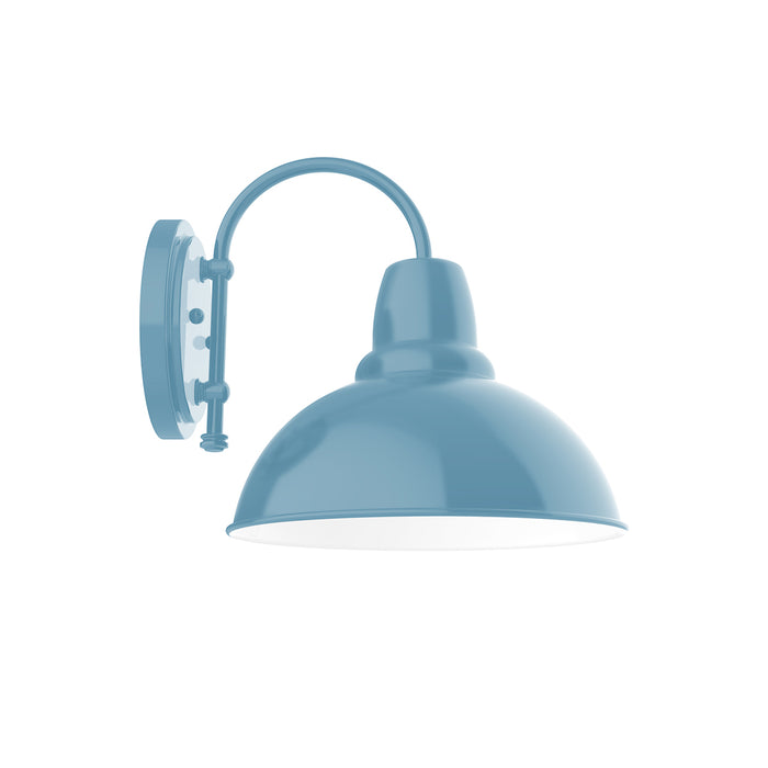 Cafe 12" wall sconce in Light Blue | Montclair Light Works
