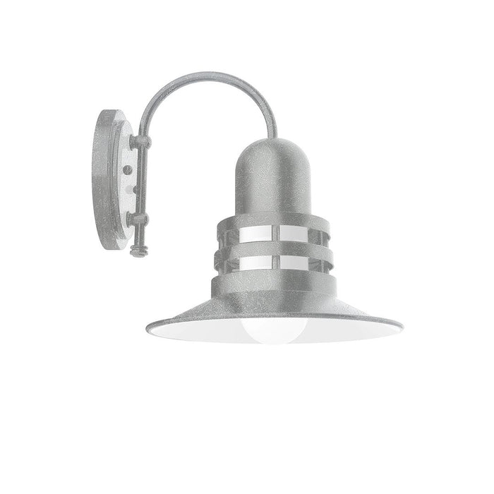 Atomic 12" Wall Sconce in Painted Galvanized