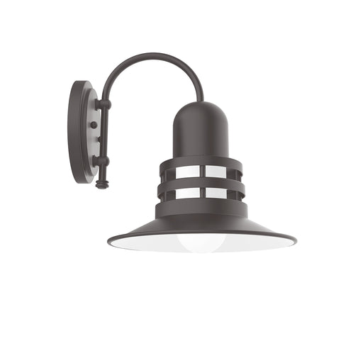 Atomic 12" wall sconce in Bronze Matte | Montclair Light Works