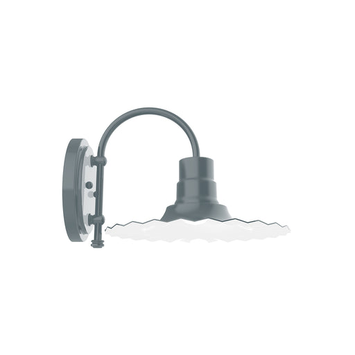 Radial 12" wall sconce in Slate Gray | Montclair Light Works