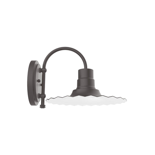 Radial 12" wall sconce in Bronze Matte | Montclair Light Works