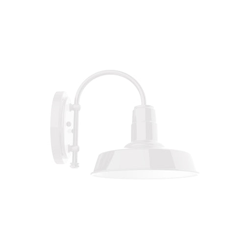 Warehouse 10" LED Wall Sconce in White | Montclair Light Works