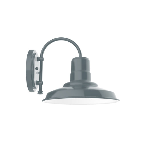 Warehouse 12" LED Wall Sconce in Slate Gray | Montclair Light Works