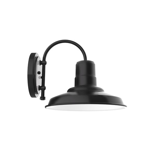 Warehouse 12" LED Wall Sconce in Black | Montclair Light Works
