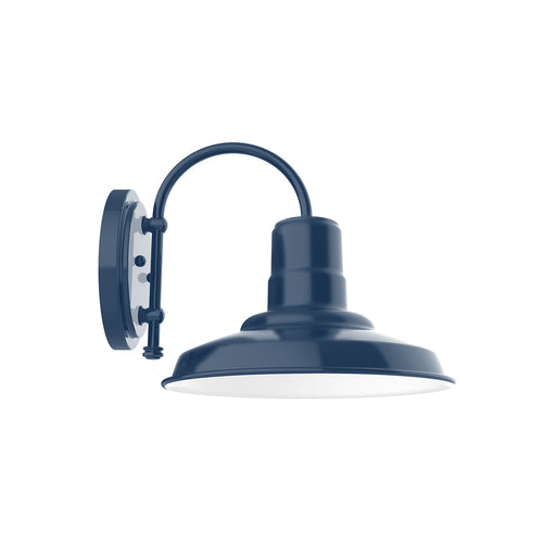 Warehouse 12" LED Wall Sconce in Navy | Montclair Light Works