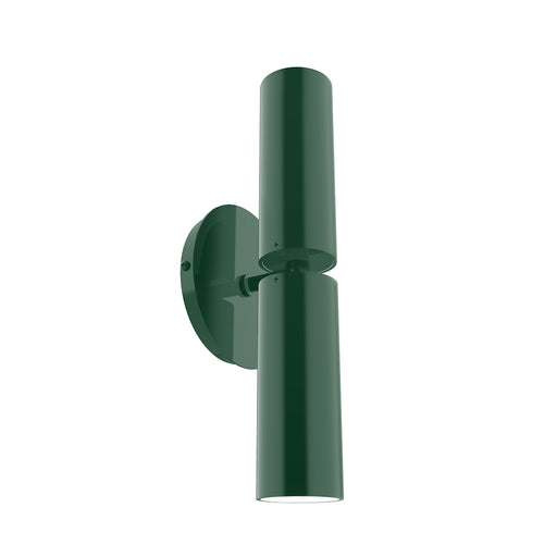 Martin Up-Down ADA Wall Sconce in Forest Green | Montclair Light Works