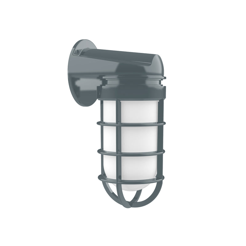Vaportite 200W Wall Light in Slate Gray