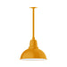 Cafe 14" stem mount pendant in Bright Yellow | Montclair Light Works