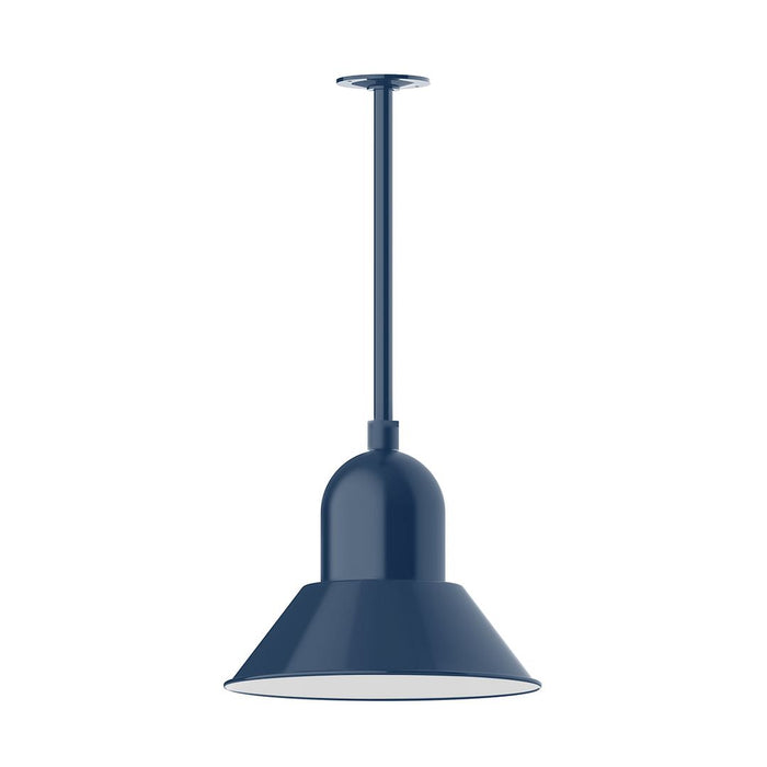 Prima 14" Stem Mount Pendant Light in Navy