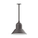 Prima 14" LED Pendant, stem mount in Bronze Matte | Montclair Light Works