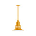 Atomic 12" pendant, stem mount in Bright Yellow | Montclair Light Works