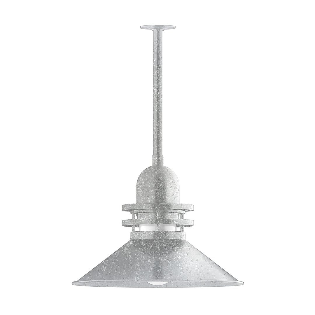 Orbit Ring Pendant Lights with Brass or Nickel Rings