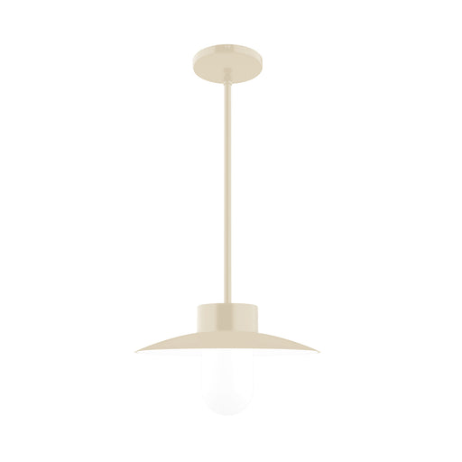 Gambler 12 inch Pendant Stem Hung in Cream | Montclair Light Works