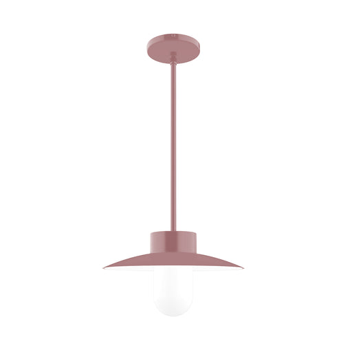 Gambler 12 inch Pendant Stem Hung in Mauve | Montclair Light Works