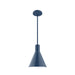 Jerome 8 inch Stem Hung Pendant in Navy | Montclair Light Works