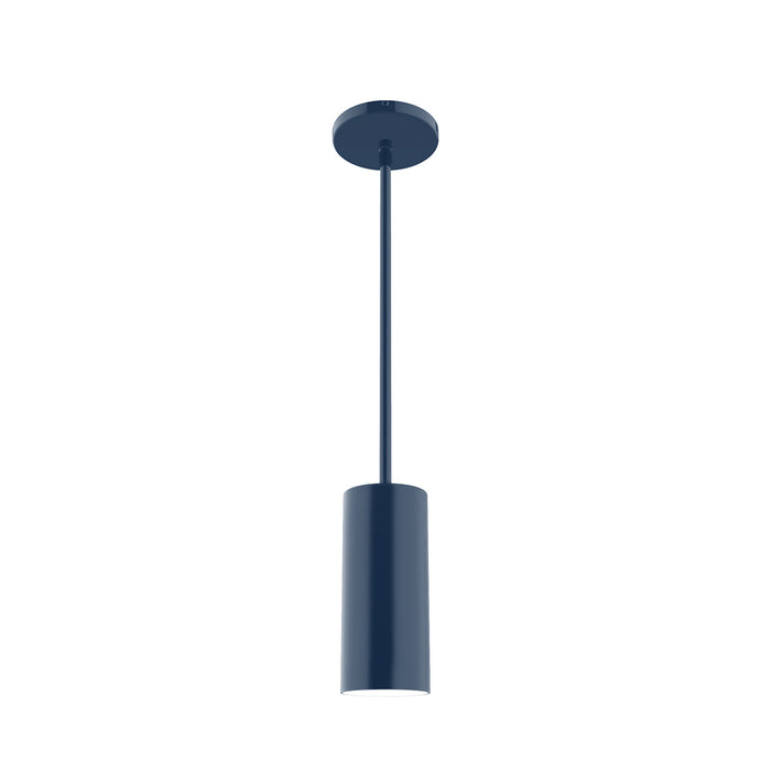 Jordan 3.5 inch Stem Hung Pendant in Navy | Montclair Light Works