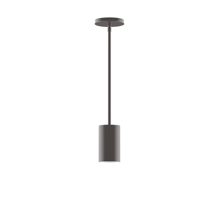 Beam 3.5" LED Stem Hung Pendant in Bronze Matte | Montclair Light Works