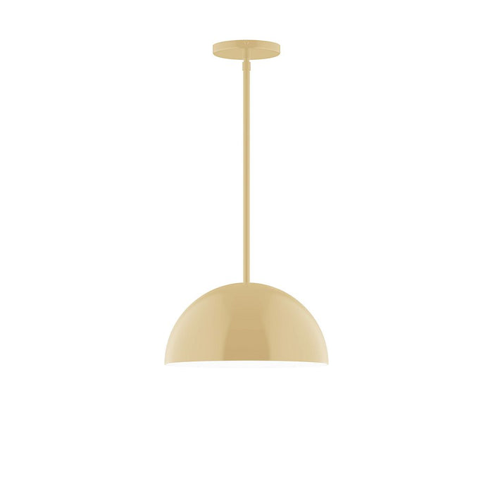 Axis Arcade 12" Stem Hung Pendant Light in Ivory