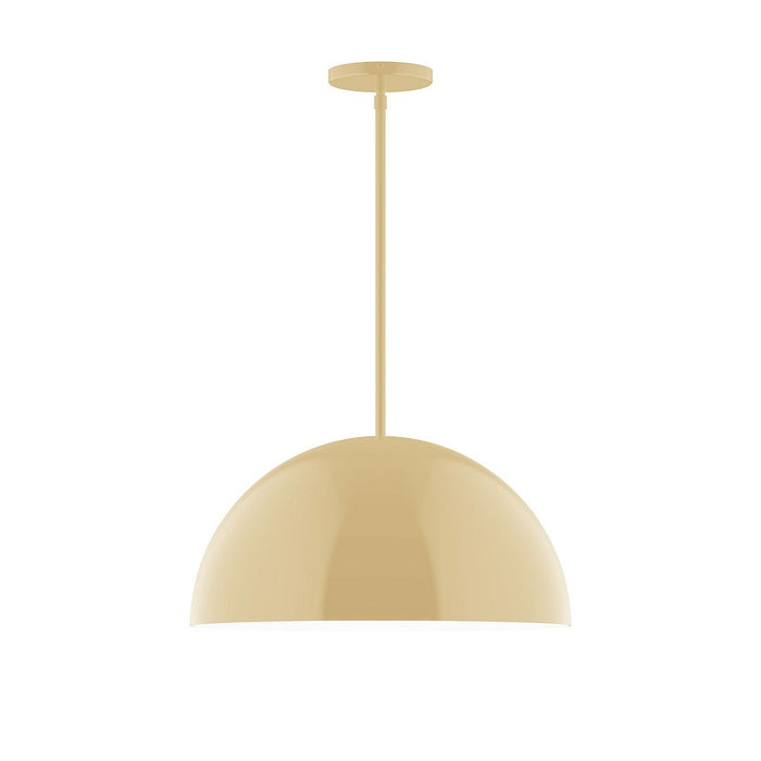 Axis Arcade 18" Stem Hung Pendant Light in Ivory