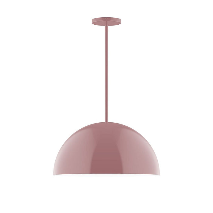 Axis Arcade 18" Stem Hung Pendant Light in Mauve