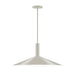 Zing 24" Stem Hung Pendant in Silk Gray | Montclair Light Works