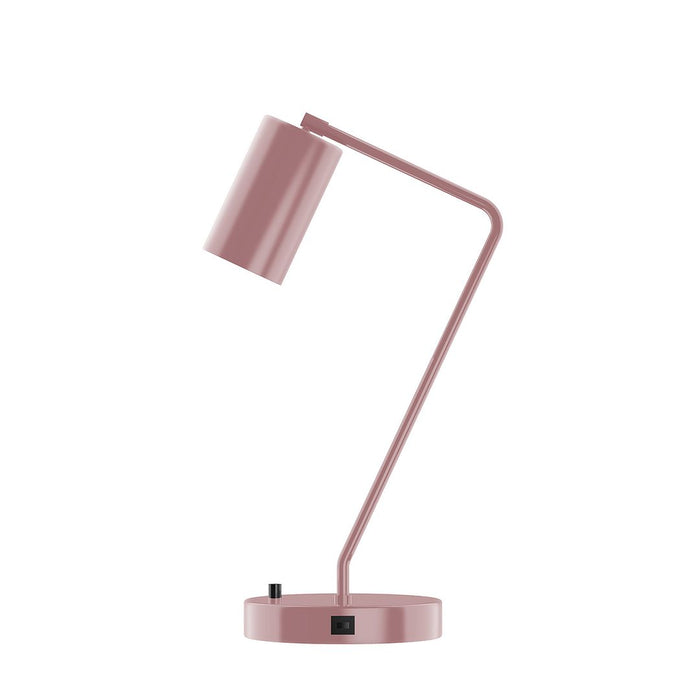 Axis Beam LED Table Lamp in Mauve