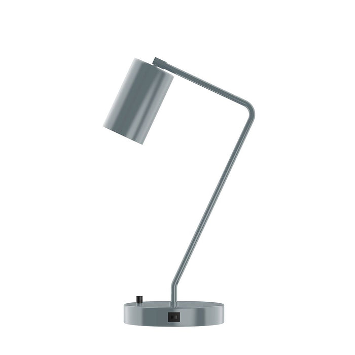 Axis Beam LED Table Lamp in Slate Gray