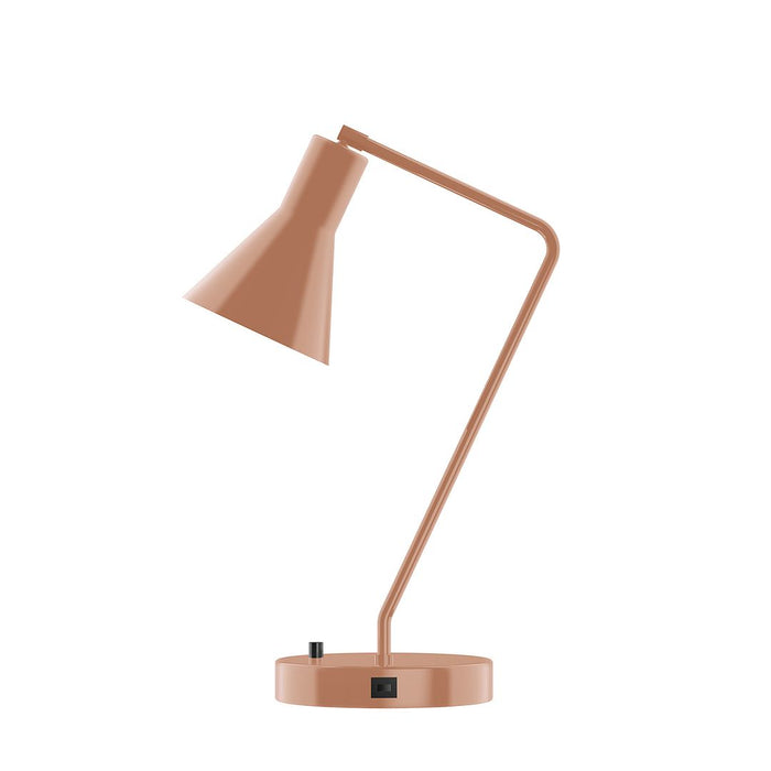 Axis Flare Table Lamp in Terracotta