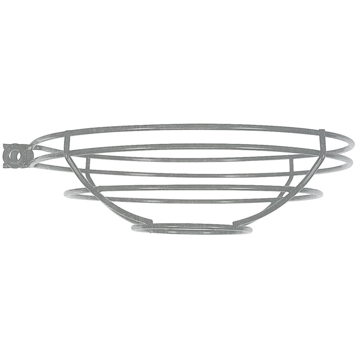 Warehouse 8" Curved Arm Wall Light in Painted Galvanized