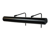 Black plug-in LED picture light bar with two adjustable ends